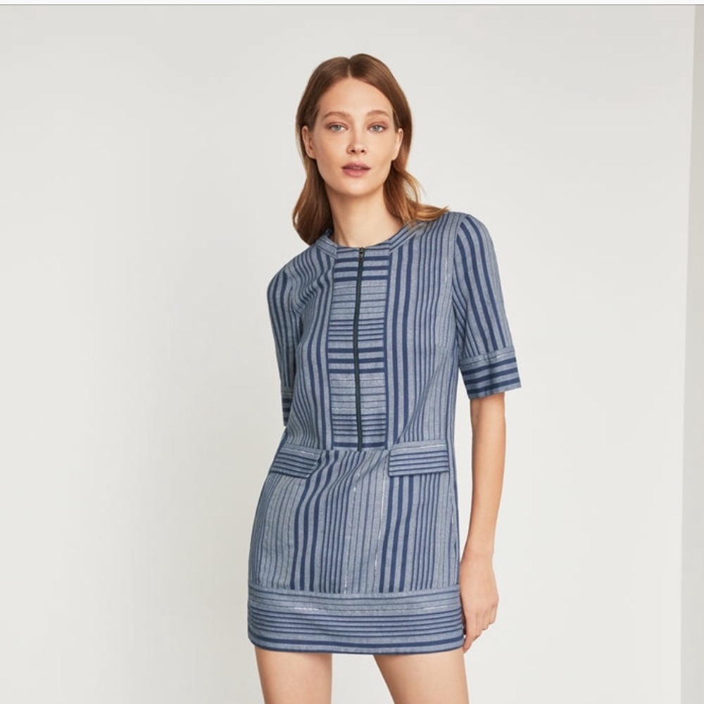 NWT ‼️ BCBGMaxAzria | Tonal Canyon Shift dress